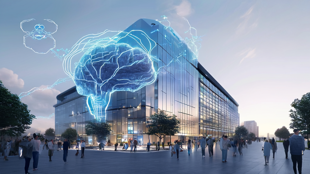 未来城市中利用AI技术实现跨境电商爆发式增长的场景