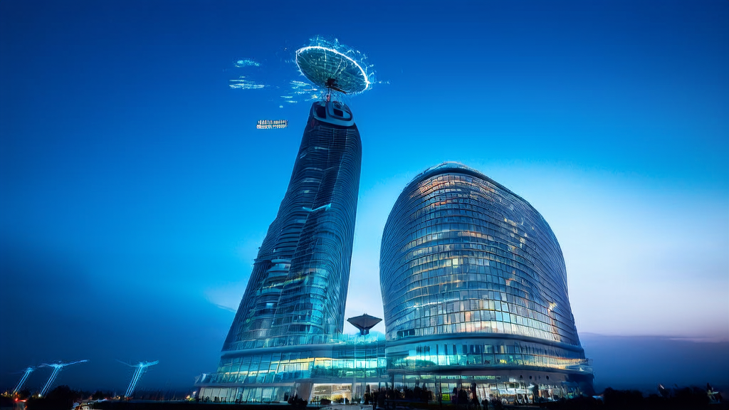 未来城市的独立站办公楼,利用AI技术和谷歌“太阳捕手计划”实现流量与转化双丰收