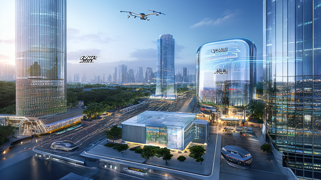 未来城市中的AI跨境电商独立站运营场景