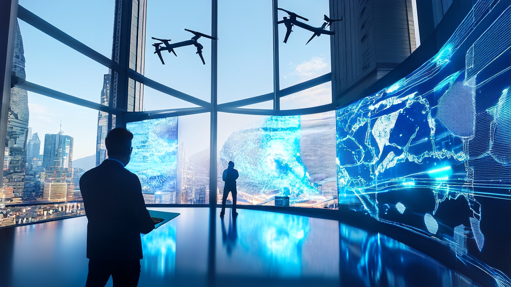 未来城市中的创业者利用Replit AI集成平台进行跨境电商精准获客