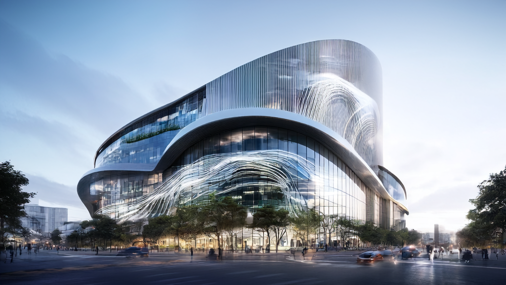 未来城市的独立站借助AI技术实现搜索流量飞跃，展示Runway Gen-4.5视频生成模型的应用场景。