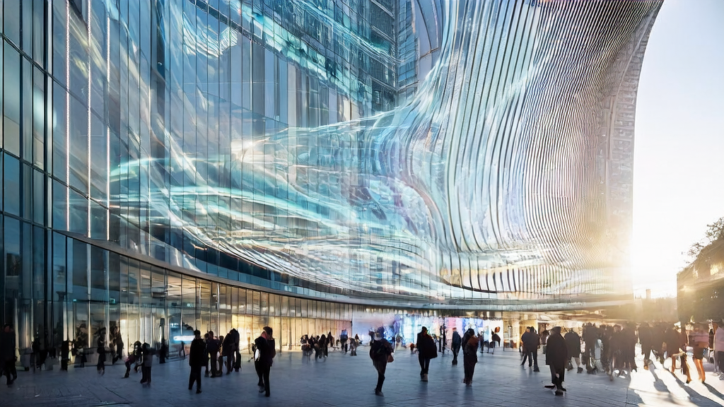 未来城市中的AI精准广告投放场景