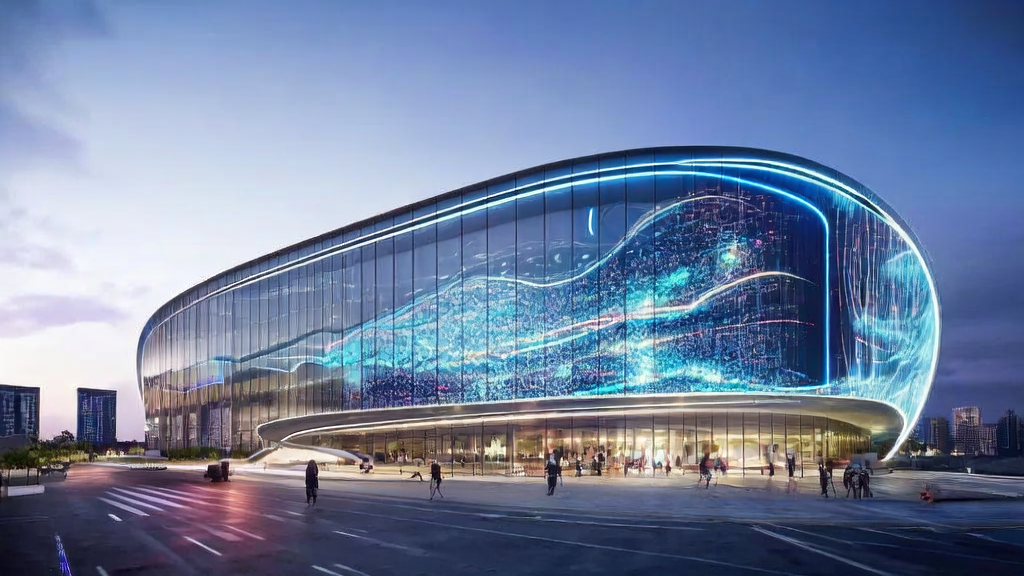 Cross-border e-commerce company in the future city center utilizing AI technology for efficient customer acquisition and relationship management