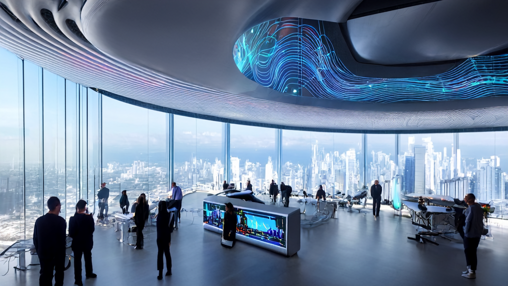 未来城市的跨境电商企业利用AI技术进行关键词优化，实现流量暴增。