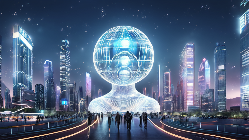 未来城市中的AI机器人正在帮助人类优化智能营销自动化策略