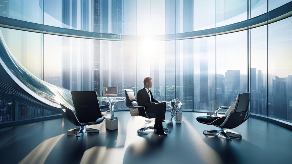 AI tools and automation equipment in a future cross-border e-commerce office
