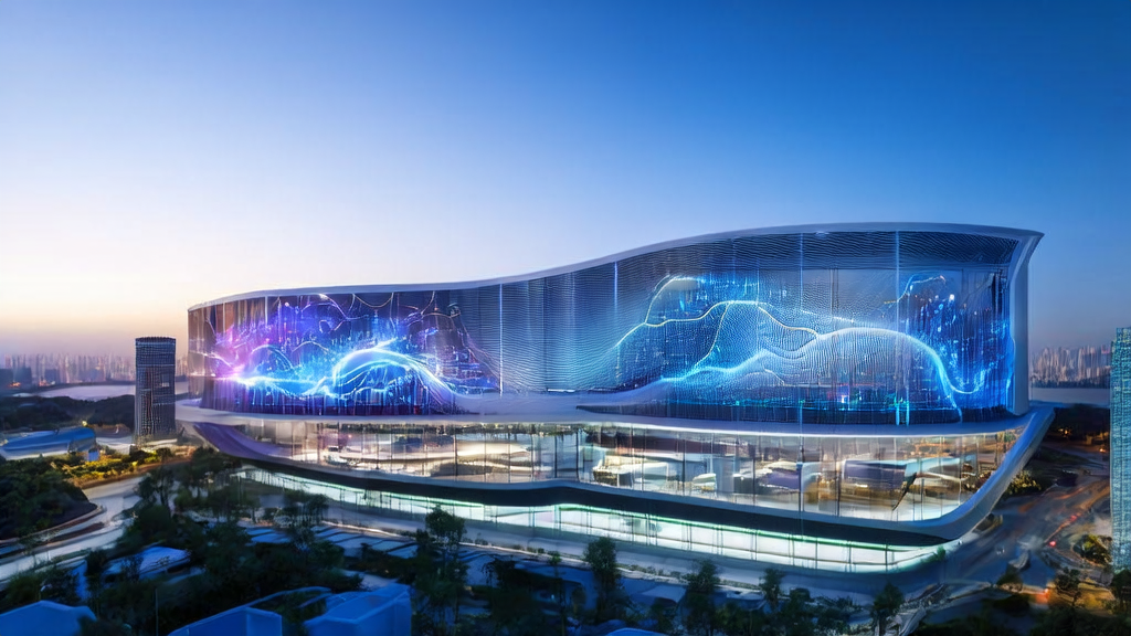 Future office using AI customer prediction model for data analysis