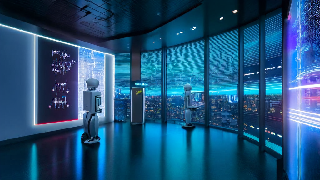 未来办公室中的AI客户数据采集与分析场景