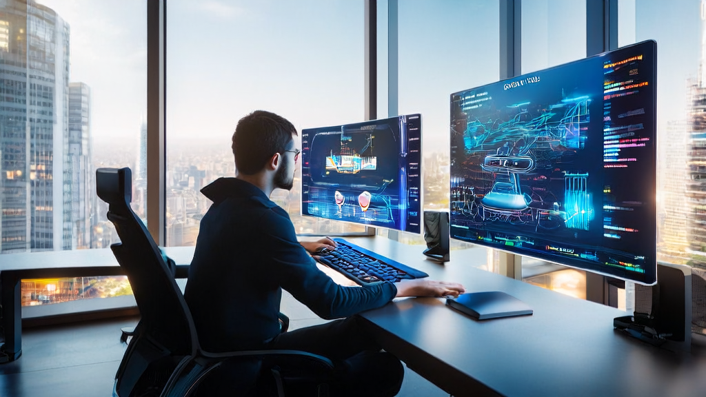 未来办公室中利用AI优化邮件营销的场景