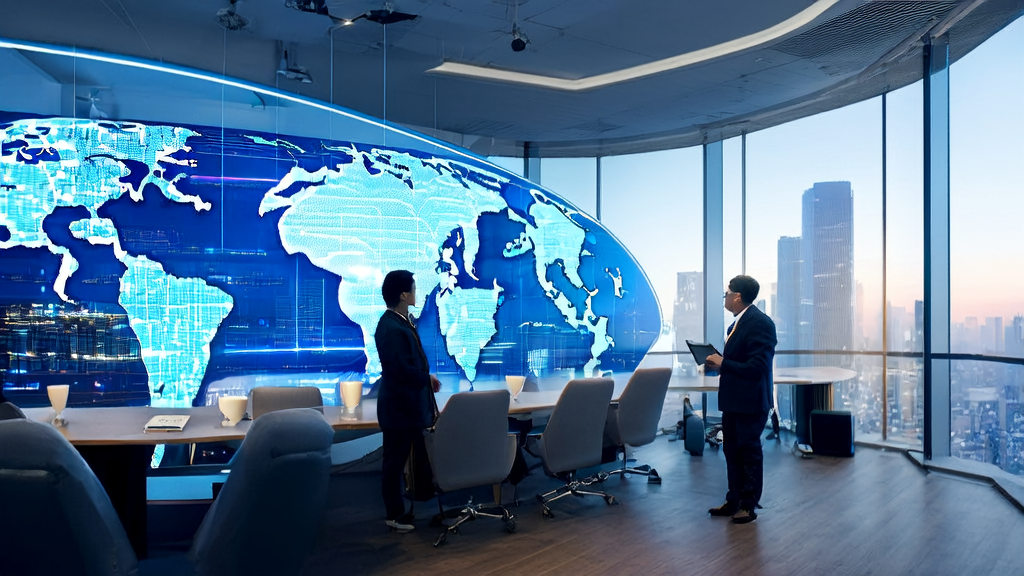 Future office using AI customer prediction model for data analysis