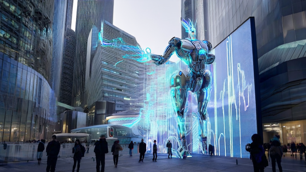 全球首款生成式人形机器人“龙跃”展示AI智能获客系统的力量