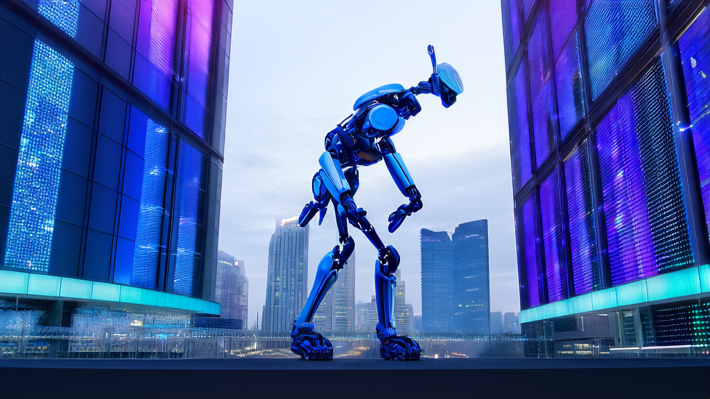 The world's first generative humanoid robot showcased in Shanghai's smart data ecosystem