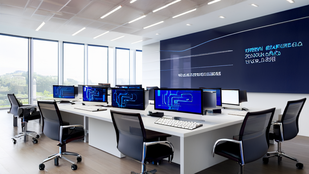 GPT-5驱动的AI邮件润色工具在现代化办公室中帮助提升品牌专业形象