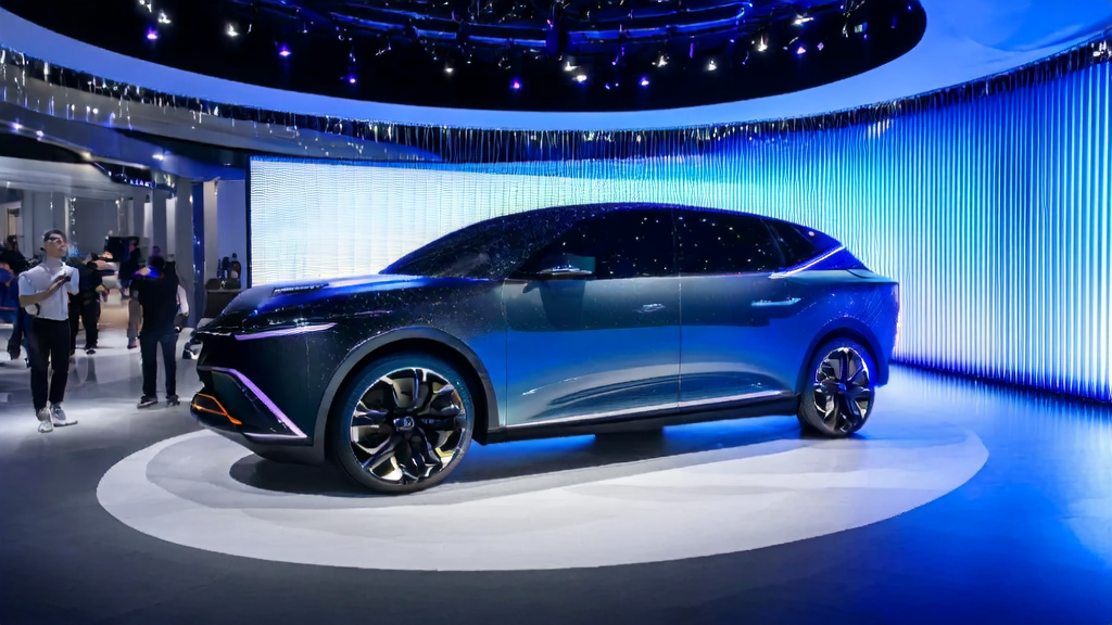 Great Wall Motors' VLA Model exhibition and application scenarios at Guangzhou Auto Show