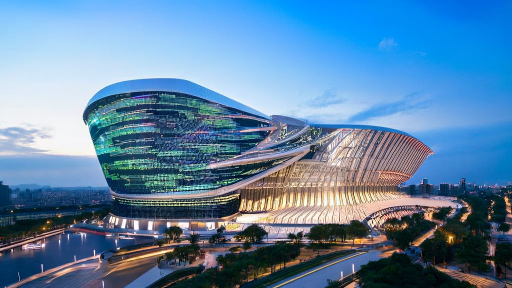 The new era of AI marketing led by Huawei Shengteng, showcasing the perfect blend of future technology and marketing.