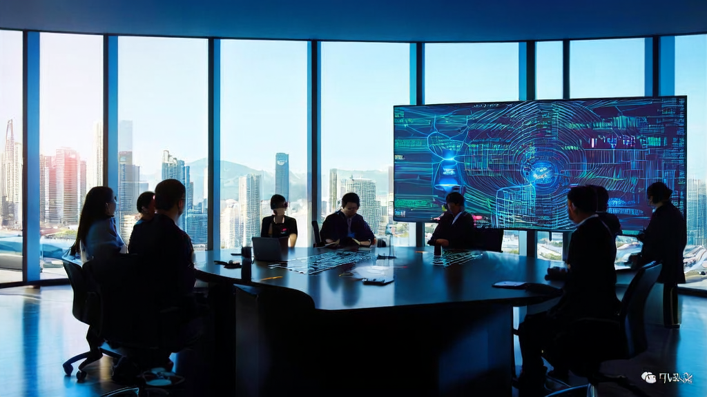 Engineers discussing the future trends of Huawei UCM technology and AI email marketing acquisition: optimizing customer acquisition strategies with new technology