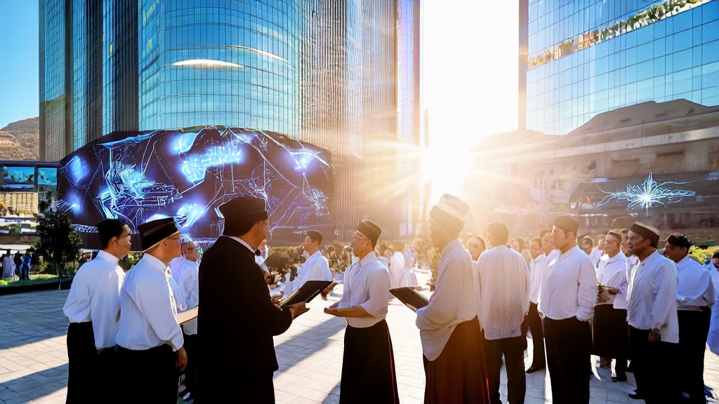 Middle East businesses leveraging AI for efficient customer acquisition, with an Adobe Firefly Image 5 billboard showcasing its powerful image generation capabilities.