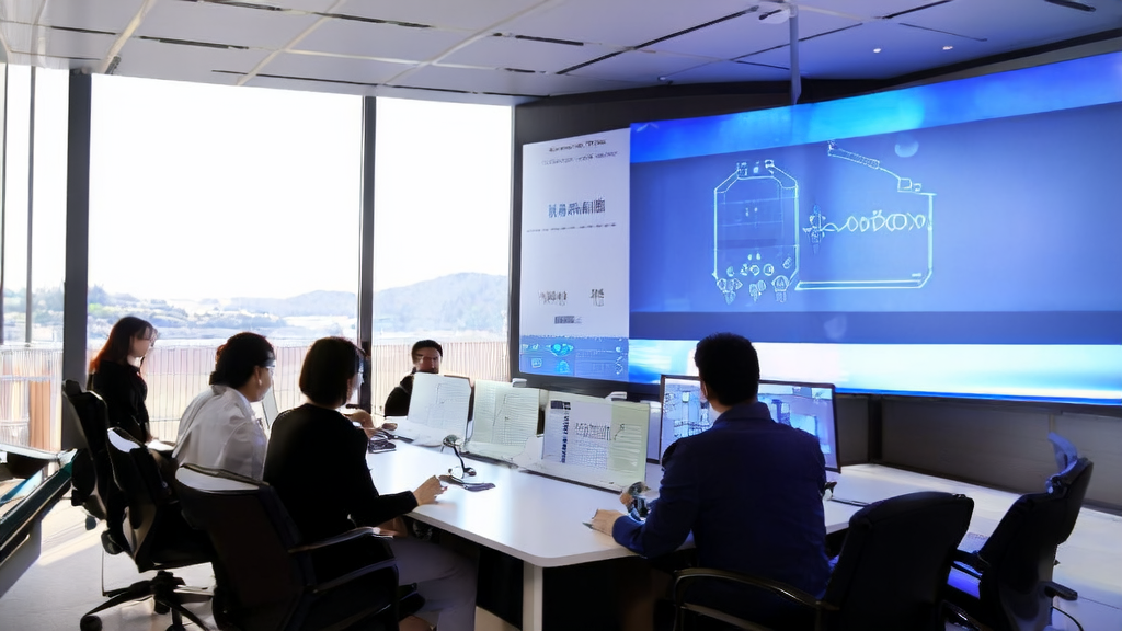 现代办公室中展示AI智能获客系统和蚂蚁集团AI医疗健康应用「AQ」