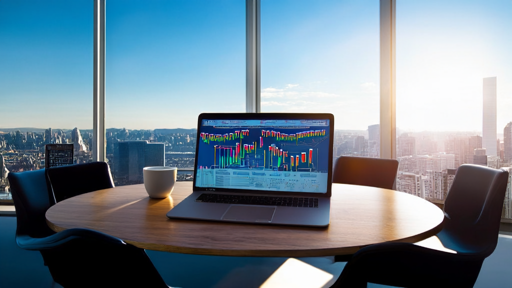 A team in a modern office discussing AI-powered customer acquisition using Alibaba Qwen