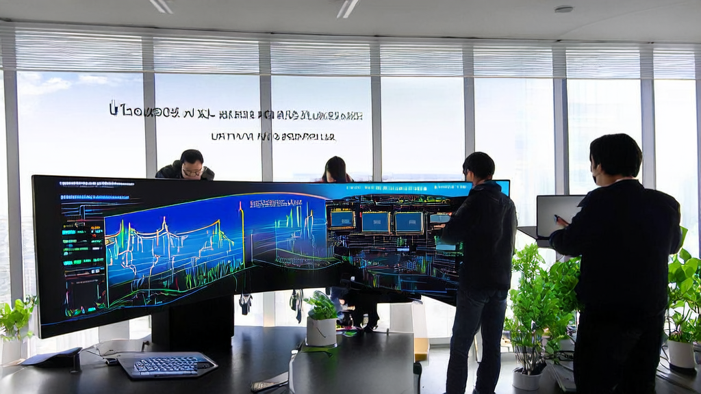 现代化办公室中，程序员们围绕Skywork-R1V 3.0模型热烈讨论AI邮件营销优化