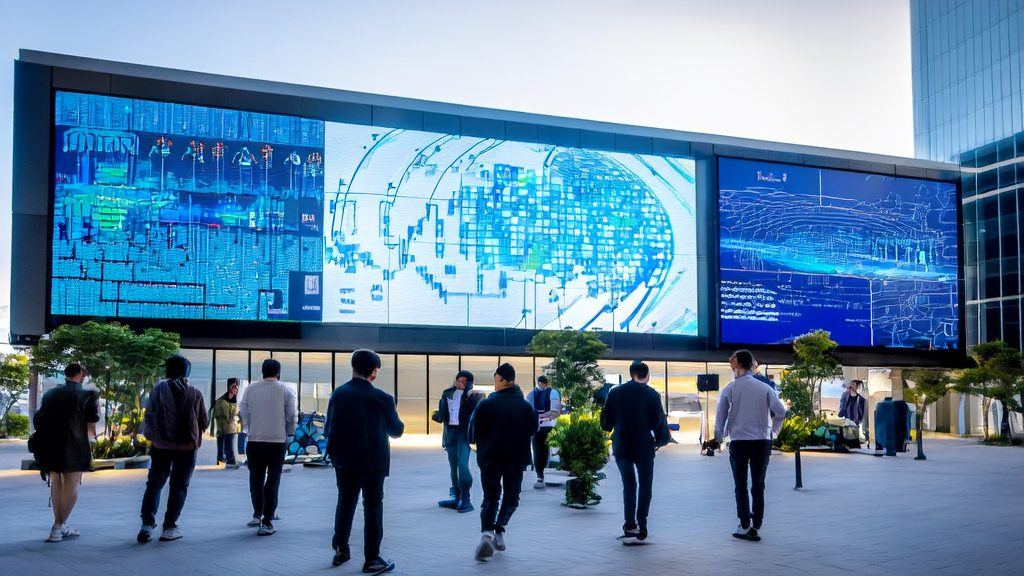 In a modern office bathed in sunlight, a team is optimizing email marketing strategies using AI technology, showcasing the latest AI model released by the Ministry of Water Resources.