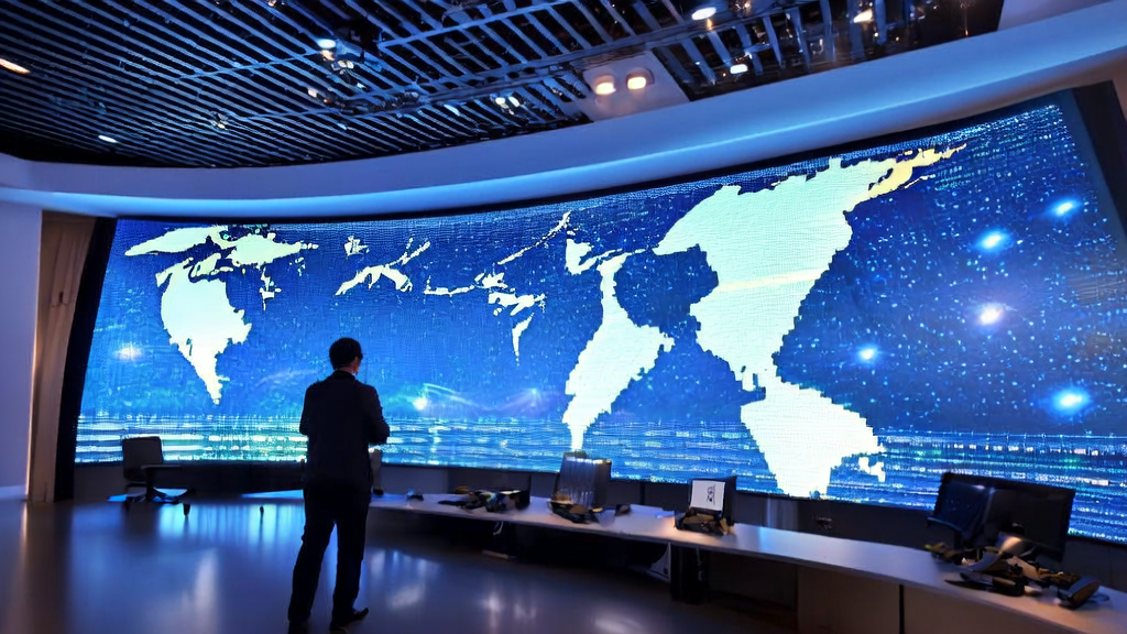 Modern office where employees use export trade AI software to collect customer data via Google Maps