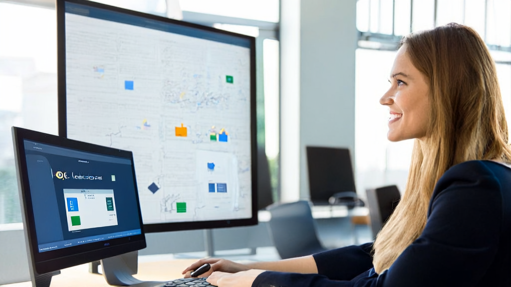 现代化办公室中使用Microsoft 365 Copilot生成个性化邮件