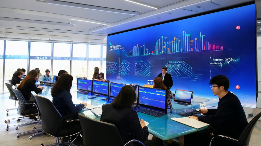 现代办公室内员工使用NoteGen进行客户数据分析