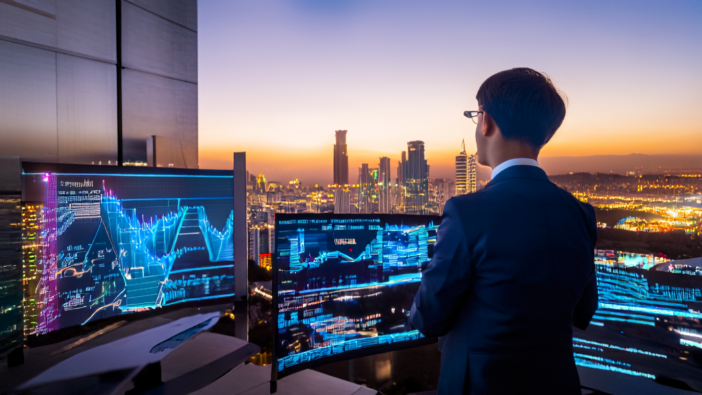 Multimodal AI strategic analysis for Southeast Asia market, showing data on screen