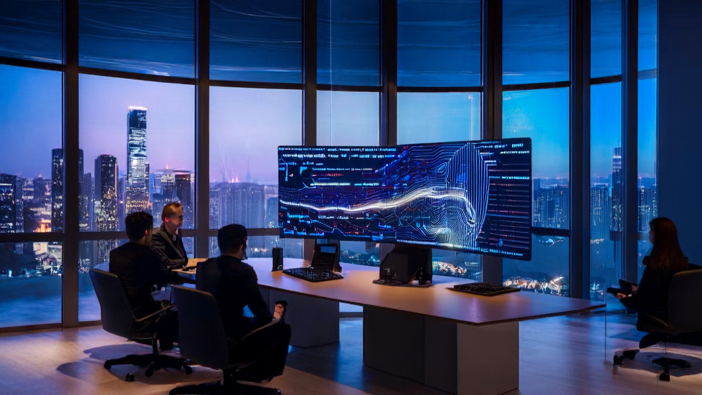 NVIDIA's AI chip boosts low-cost, high-performance customer acquisition; employees discussing optimization strategies