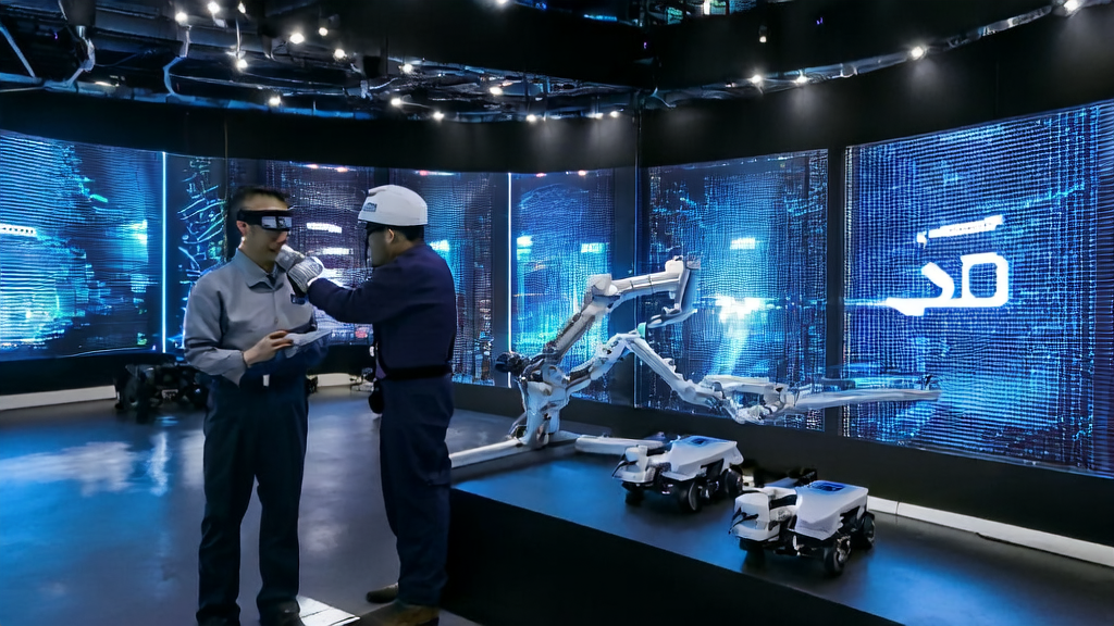 英伟达和三星合作的人工智能工厂，展示B2B市场智能化转型的新时代