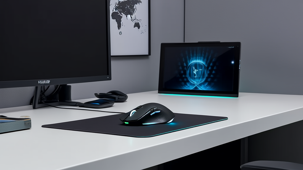 Razer Pro Click V2 mouse showcasing AI voice recognition technology for enhanced productivity