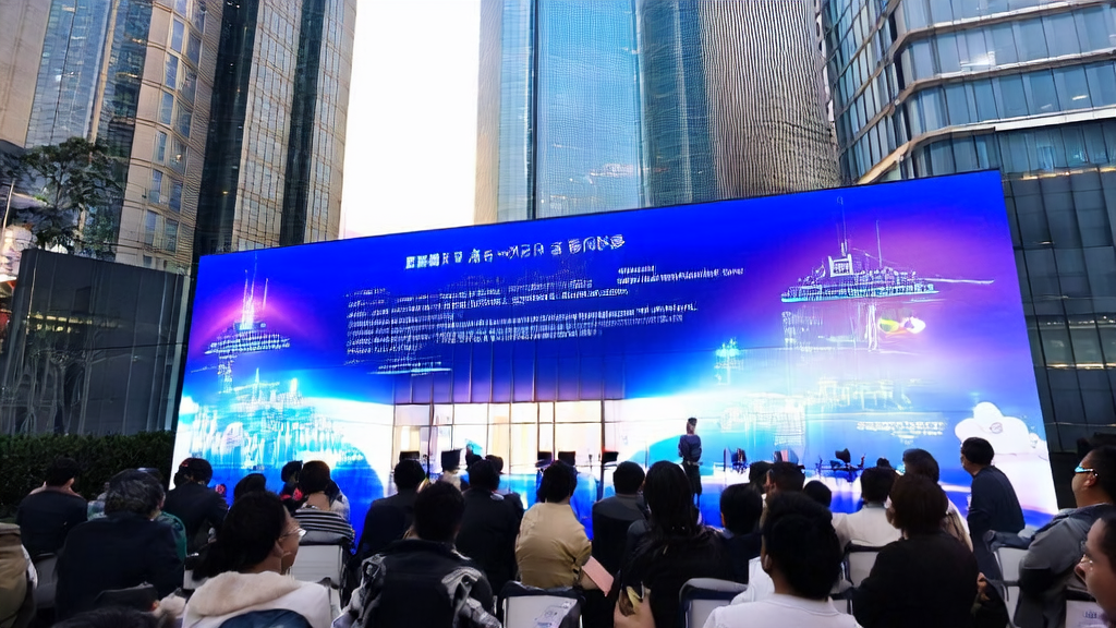 Shanghai AI email marketing launch event showcasing A/B testing tools and data analysis charts