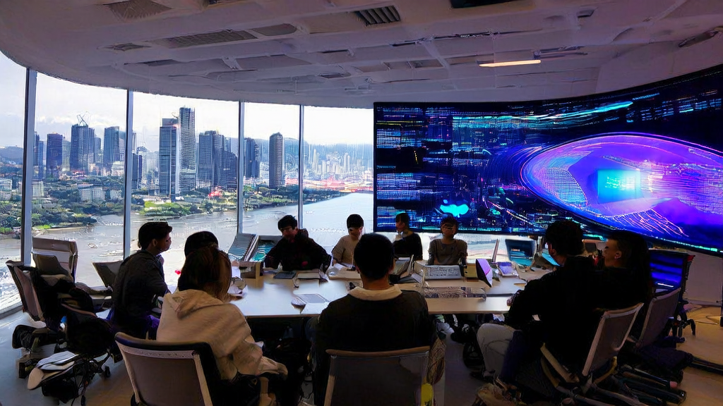 Singapore AI startup SixSense celebrates funding success in the office