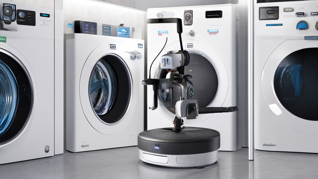 Smart home trend! The "robotic helper" in the laundry room is now on duty.