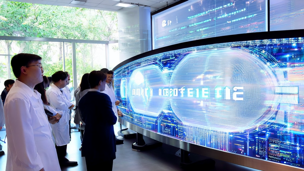 Scientists in the South Wisdom Photonics lab are researching OptoChat AI photonics chip technology