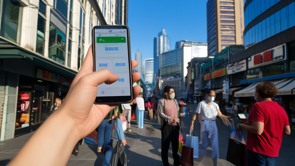 Traveler using Grok Vision to scan product labels and enjoy real-time multilingual translation service
