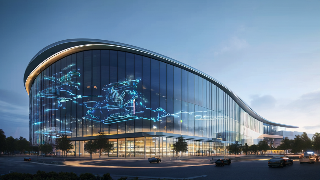 未来城市中的创业者利用AI技术优化独立站关键词，迎接2025年AI获客新趋势。